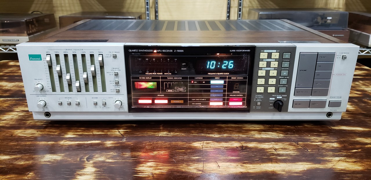 Receiver Sansui Z-9000X – Old Sound