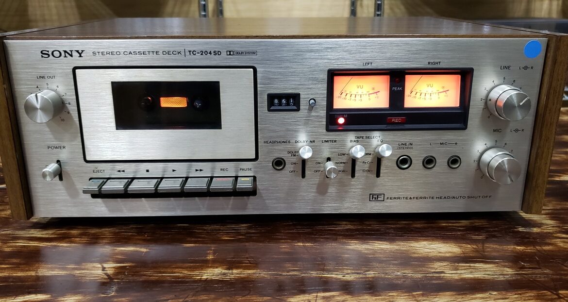 Tape Deck Sony TC-204 SD