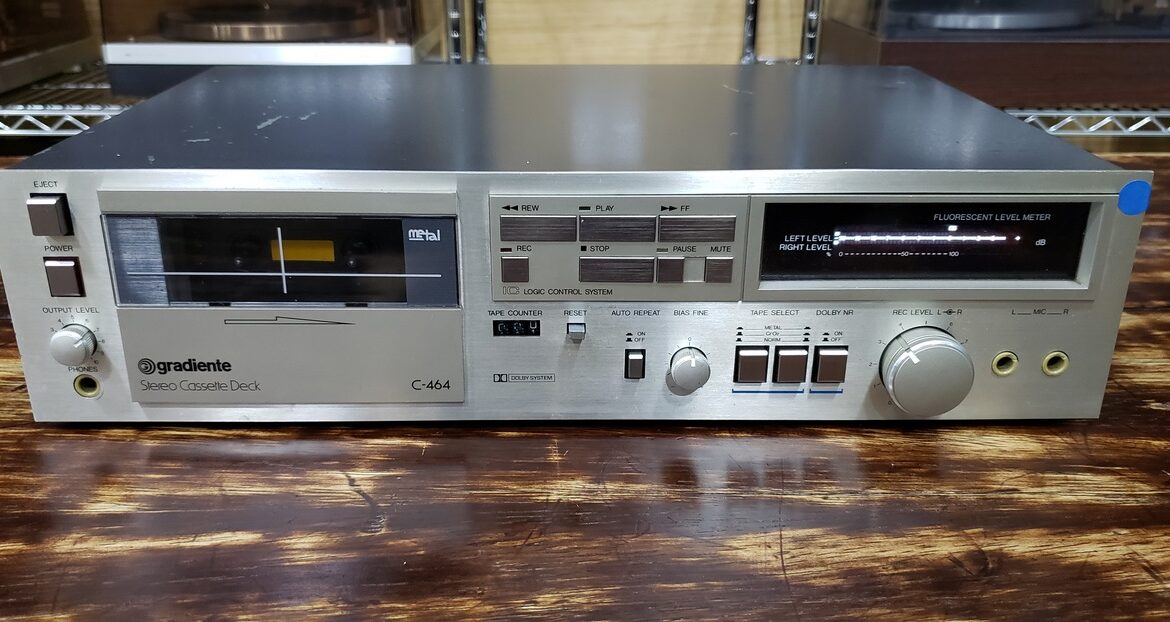 Tape Deck Gradiente C-464